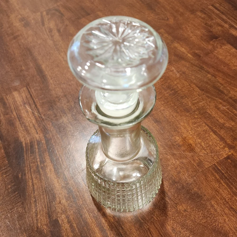 Vintage 80's Barton Canadian Whiskey Liquor Decanter